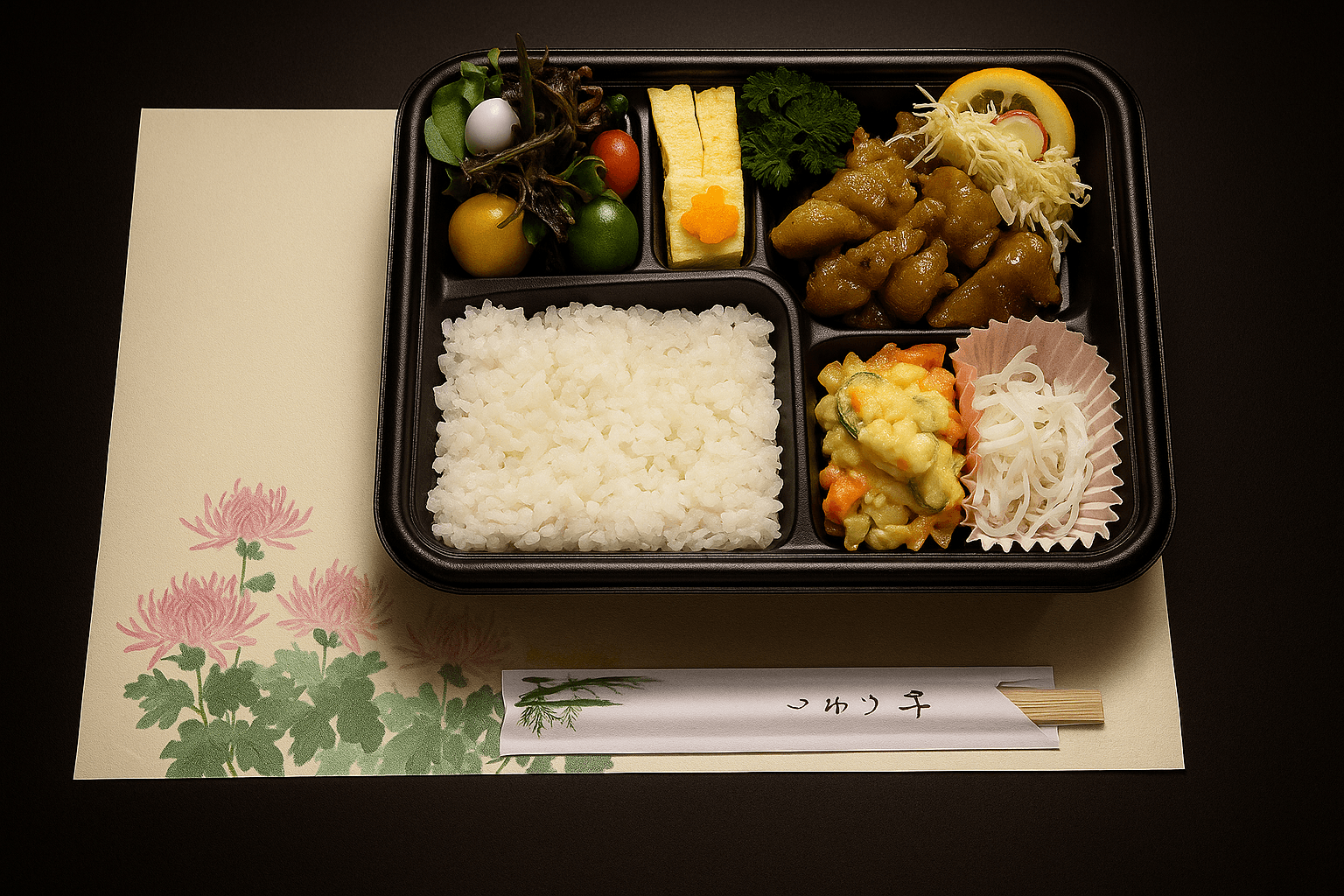 Filipino Adobo Bento